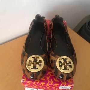 Tory Burch patent flats